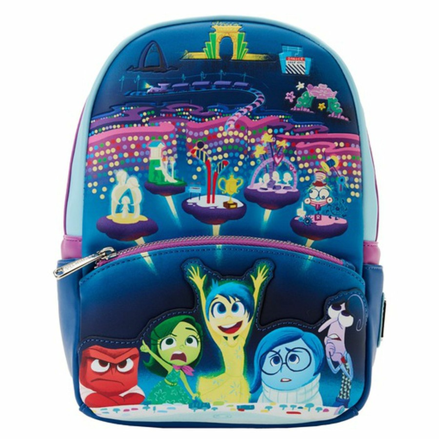 Mini Backpacks Loungefly | Inside Out Control Panel Glow Mini Backpack ...